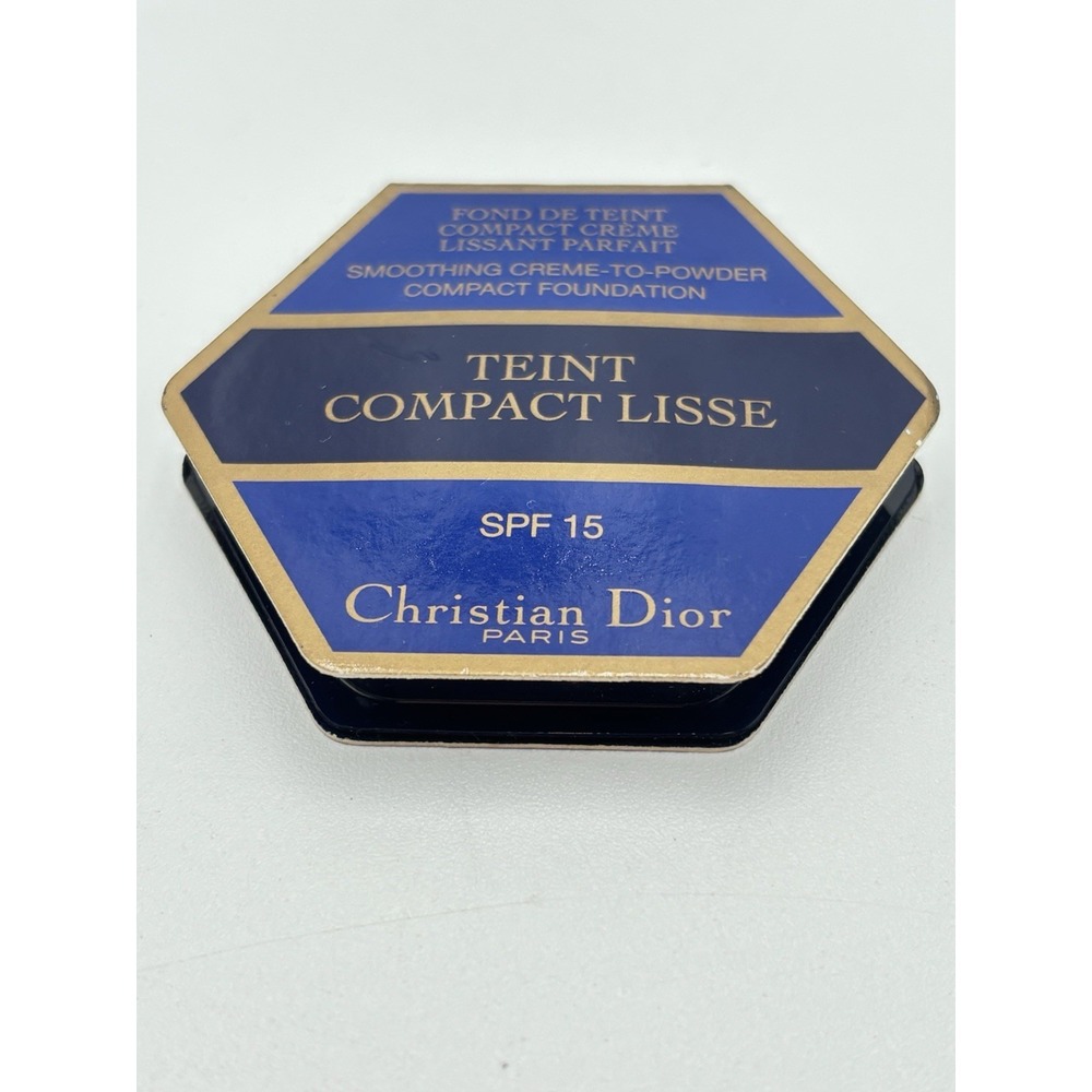 Discontinued Christian Dior Teint Compact Lisse SPF 15 Sample Compact NOS